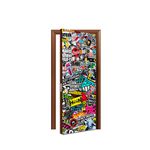 Capa de Porta Veste Facil Com Elástico Tema Stick Bomb 2