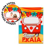 Painel Vazado Retangular Tema Praia