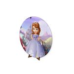 Painel Redondo 50x50 Princesa Sofia
