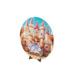 Painel Redondo 50x50 Princesinha Sofia