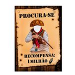 Painel Retangular Vazado Tema Procura-se