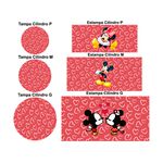 Trio Capas Cilindros + Painel Mickey e Minnie 2 Veste Fácil 