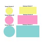 Trio Capas Cilindros + Painel Tema Circo 3
