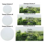 Trio Capas Cilindros + Painel Tema Dia da Arvore 2 Veste Fácil
