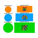 Trio Capas Cilindros + Painel Tema Lgbt Love Veste Fácil