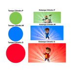 Trio Capas Cilindros + Painel Alvin e os Esquilos Veste Fácil 