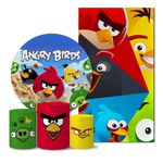 Trio Capas + Painéis Casado Tema Angry Birds Veste Fácil 