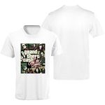 Camiseta Premium Grand Theft Cash Branca