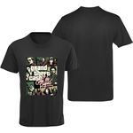 Camiseta Premium Grand Theft Cash Preta
