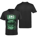 Camiseta Premium Lanterna Verde Preta