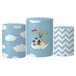Trio Capas Cilindro Tema Looney Tunes Baby Veste Fácil C/ Elástico