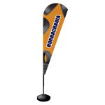 Wind Banner Borracharia Fly Flag Dupla Face 3,2m Completo