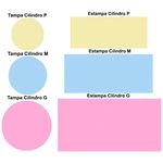 Trio Capas Cilindros + Painel Tema Mundo Bita Arco Íris Veste Fácil