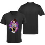 Camiseta Premium Príncipe Vegeta Preta