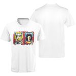 Camiseta Premium Rock Herói Branca