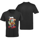 Camiseta Premium Turma do Mario Preta