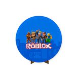 Painel Redondo 50x50 Roblox Azul