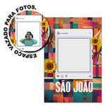 Painel Vazado Retangular Tema São João 1