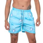 Kit 3 Shorts Praia Masculino Estampa Mod02