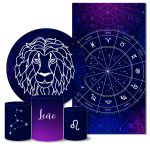 Trio Capas + Painéis Casado Tema Signo Leão Veste Fácil