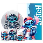 Trio Capas + Painéis Casado Stitch Rapper Veste Fácil