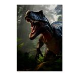 Painel Retangular Tema T-rex