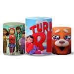 Trio Capas Cilindros Tema Red Veste Fácil C/ Elástico
