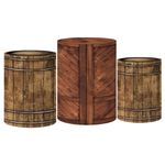 Trio Capas Cilindro Tema Cavalos Veste Fácil C/elástico