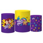 Trio Capas Cilindro Tema Mc Jp Veste Fácil C/ Elástico
