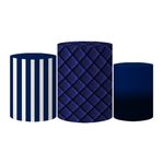 Trio Capas Cilindros Tema Ursinhos 8 Veste Fácil C/ Elástico