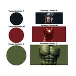 Trio Capas Cilindro Tema Os Vingadores 2