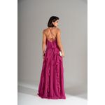 vestido Michelle fúcsia