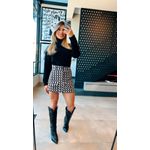 Blusa Veludo Preta 