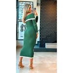 Vestido Lana Verde