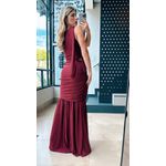 Vestido Lívia Marsala 