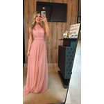 Vestido Romana Tule Rose