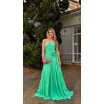 Vestido Amélia Verde Lima