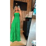 Vestido Amélia Verde Bandeira 