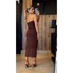 Vestido Anita Marrom