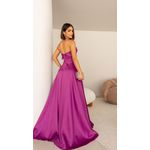 Vestido Dayane Fúcsia 