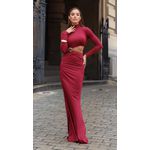 Vestido Liana Cherry