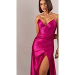 Vestido Diane Zibeline Fúcsia 