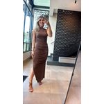 Vestido Roberta Marrom