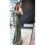Vestido Caroline Verde Oliva 