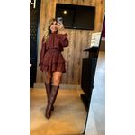 Vestido Mari Marrom