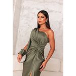 Vestido Prada Milena Verde Oliva 