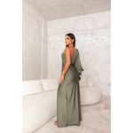 Vestido Prada Milena Verde Oliva 