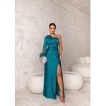 Vestido Prada Milena Verde Esmeralda 