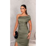 Vestido Mariah Verde Oliva