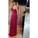 Vestido Malha Fluity Marsala
